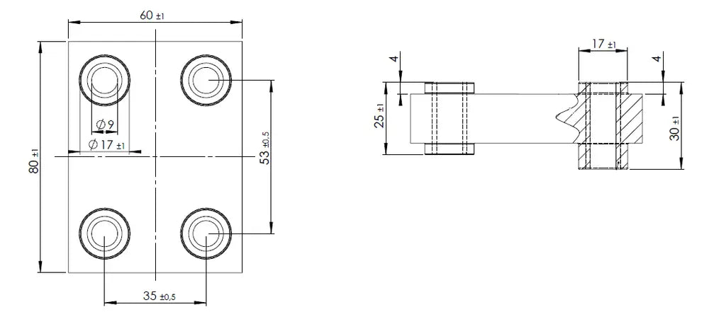 Staffa/Supporto per Mercedes - 50839