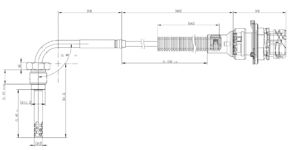 Sensore di temperatura per Mercedes - 51041