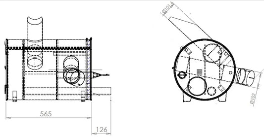 Silenziatore per Mercedes, E-line - 51347