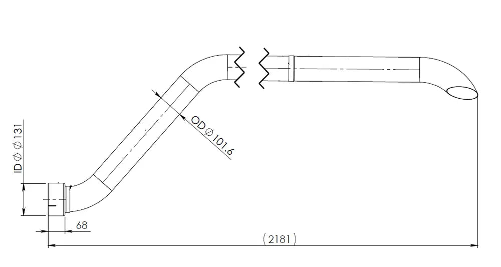 Tubo per Mercedes - 51683