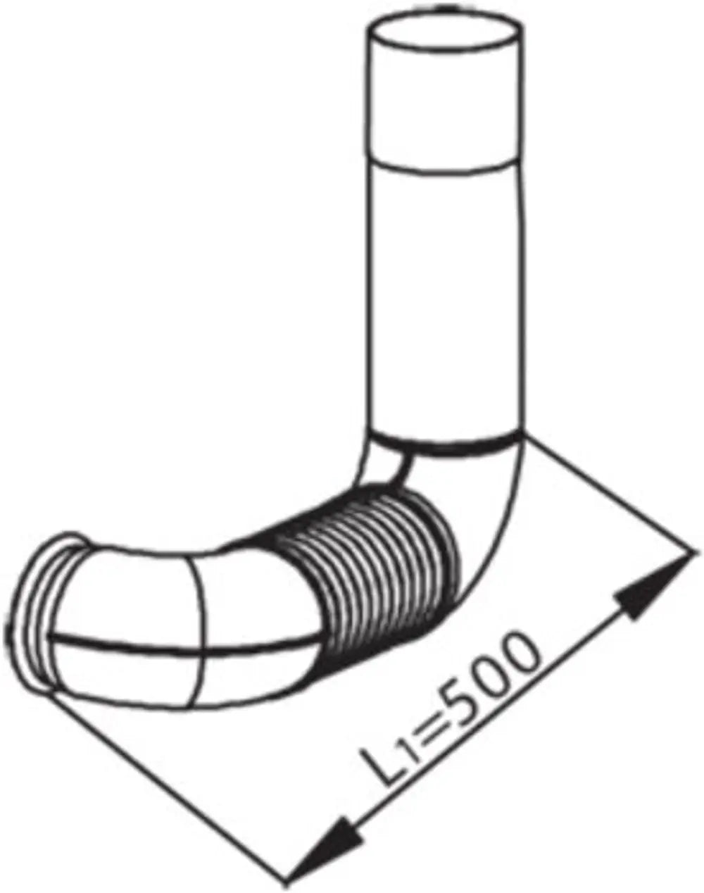 Tubo per Mercedes - 53120
