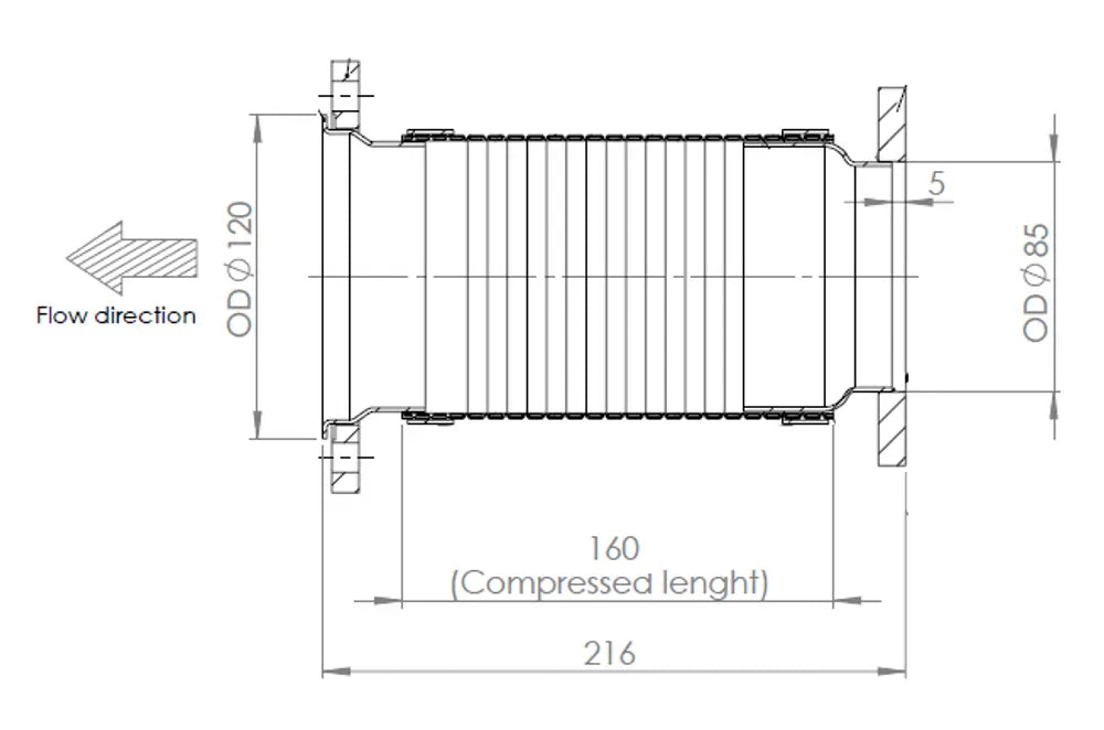 Tubo per Mercedes - 53185