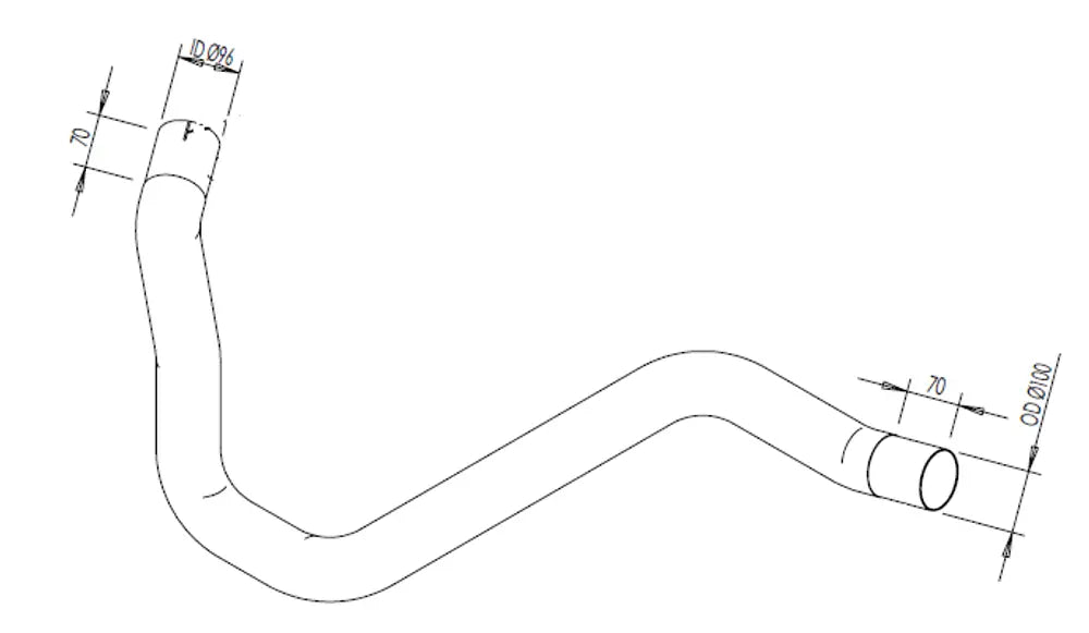 Tubo per Mercedes - 53221