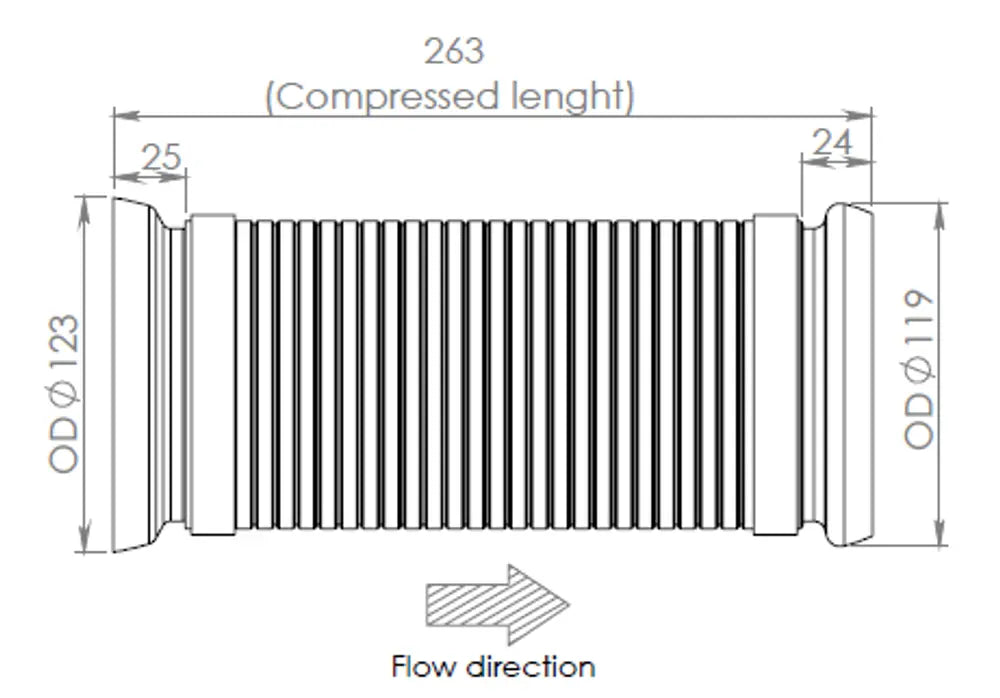 Tubo per Mercedes - 53224