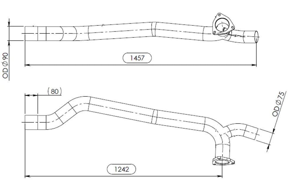 Tubo per Mercedes - 53227