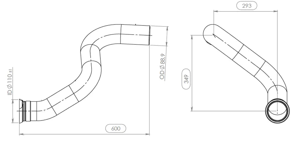 Tubo per Mercedes - 53281