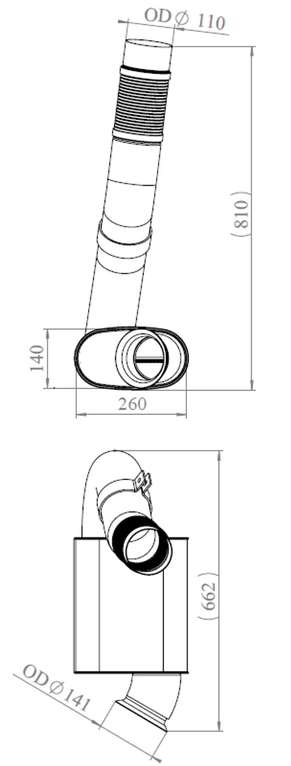 Tubo per Mercedes - 54178