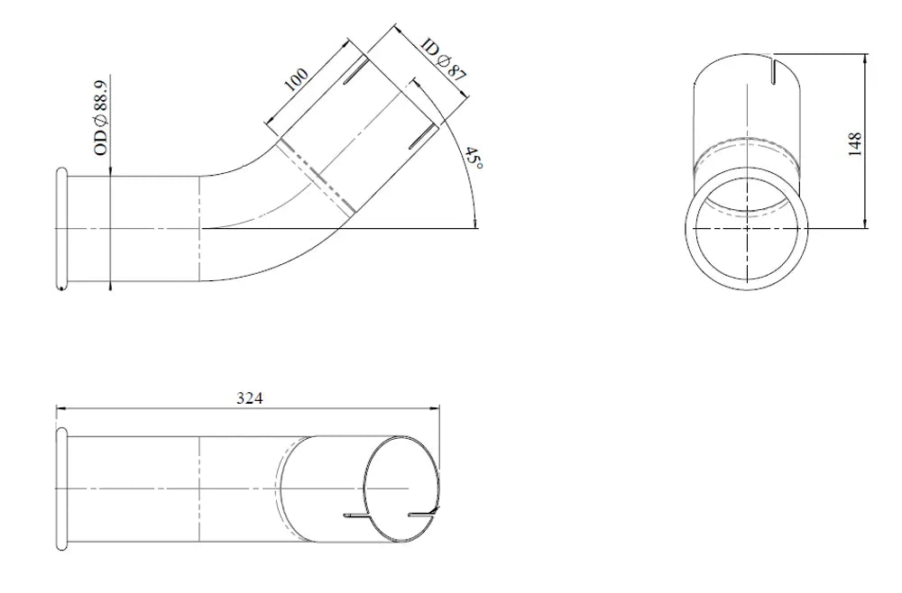 Tubo per Mercedes - 54700