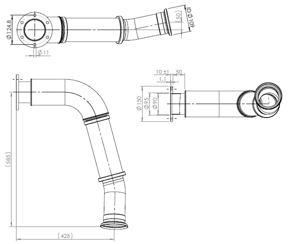 Tubo per Mercedes - 56120