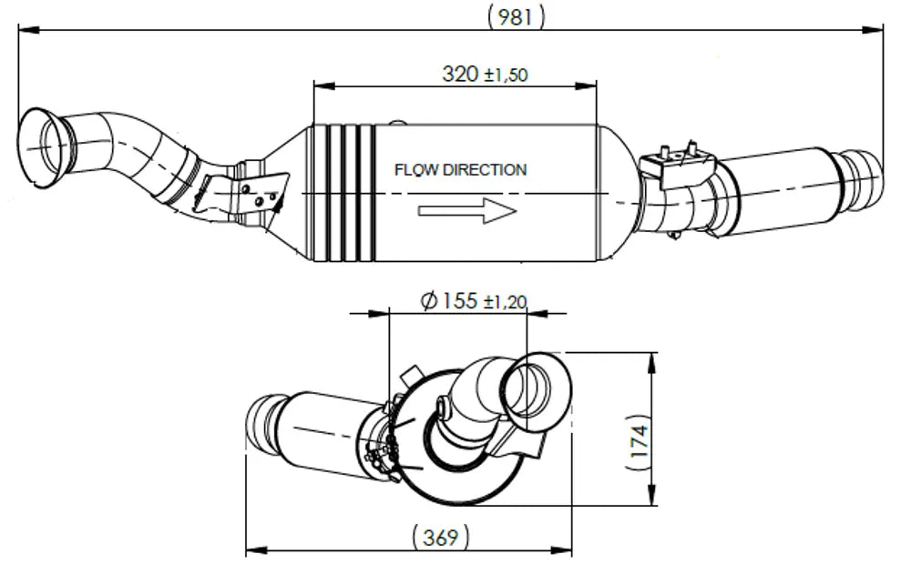 Catalizzatore per Mercedes - 56188