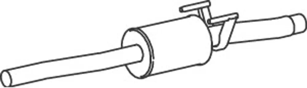 Silenziatore per Mercedes - 56355