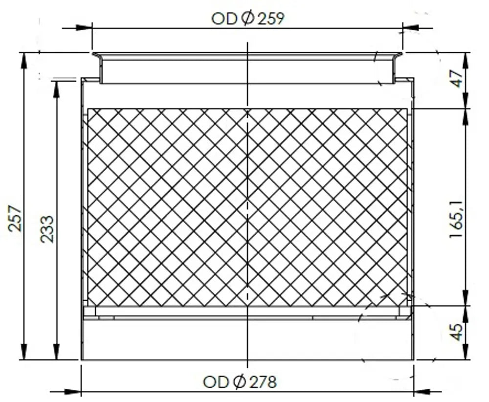 DPF ricondizionato per Mercedes - 5AI005-RX