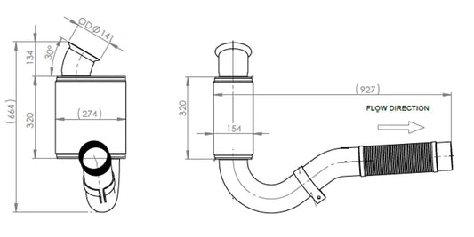 Tubo per Mercedes, E-line - 5AA014