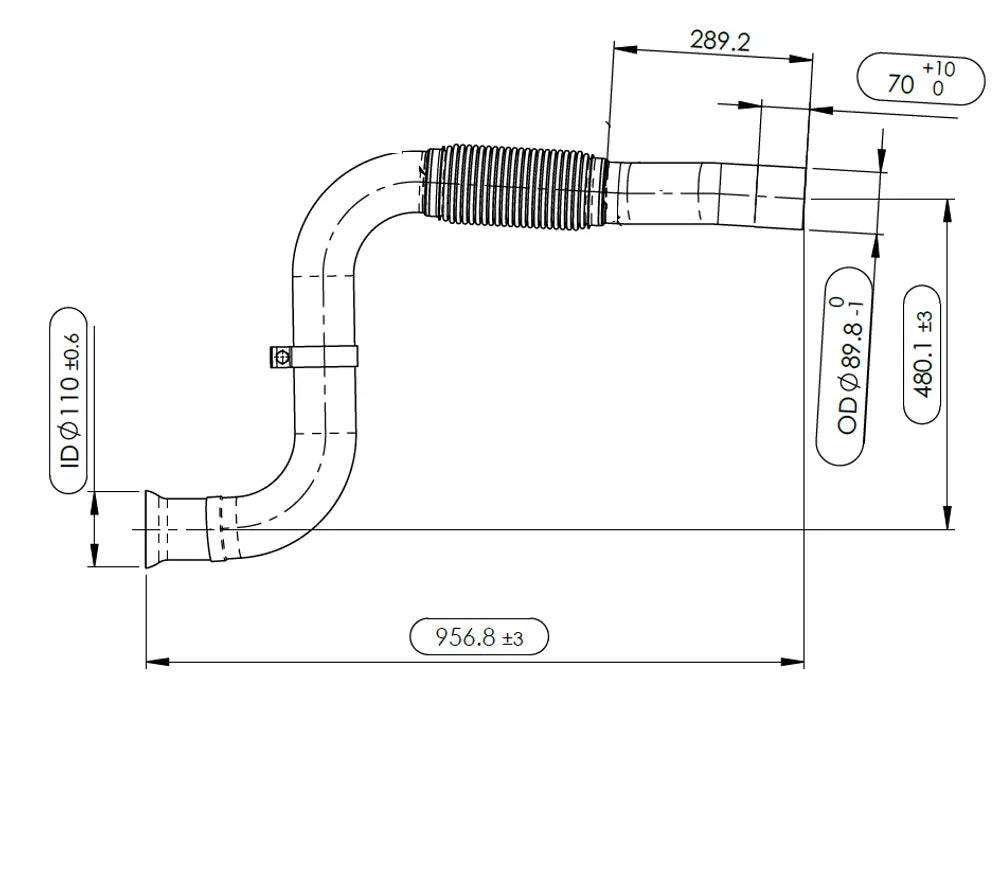 Tubo per Mercedes - 5AA036