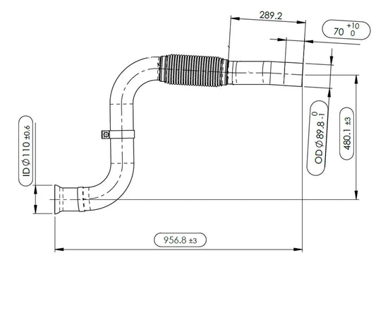 Tubo per Mercedes - 5AA036