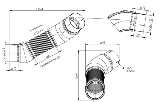 Tubo per Mercedes - 5AE002