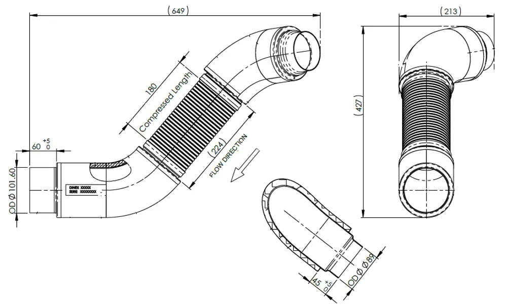 Tubo per Mercedes - 5AE003