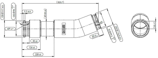 Tubo per Mercedes - 5AE004