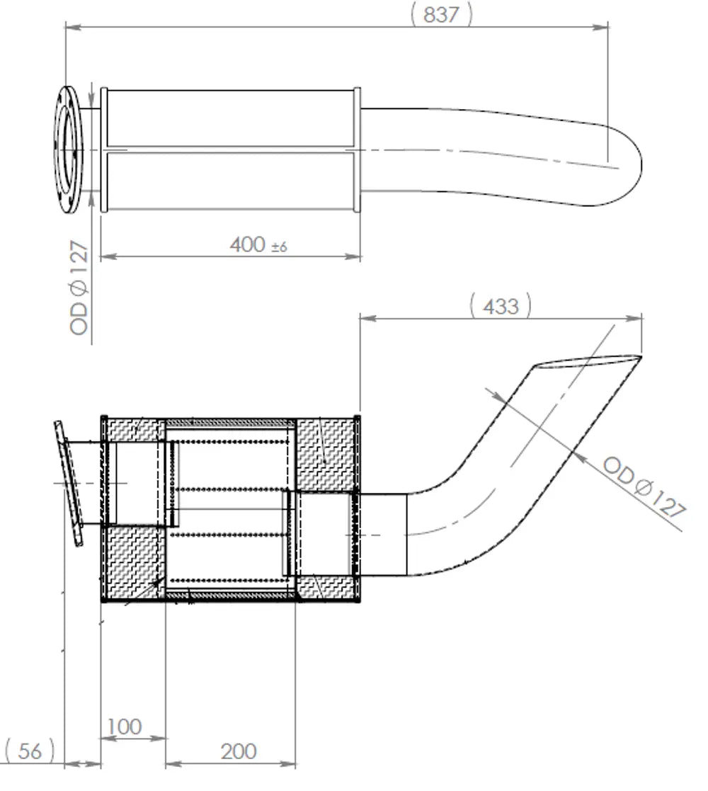 Silenziatore per Renault - 64383