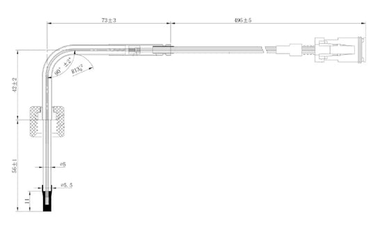 Sensore di temperatura per Scania - 67040
