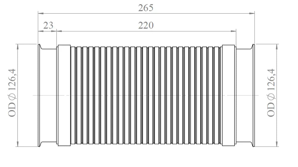 Tubo flessibile per Scania - 68087