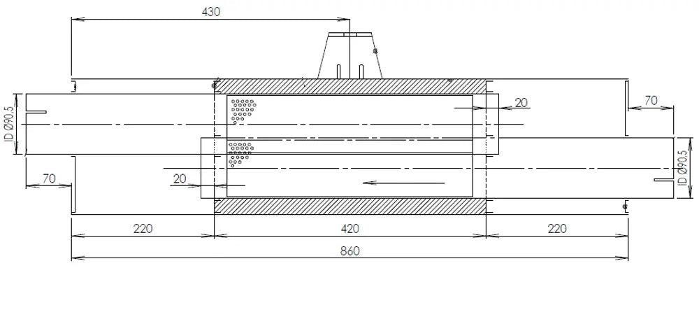 Silenziatore per Scania - 68301
