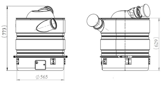 Silenziatore con SCR per Scania - 68353