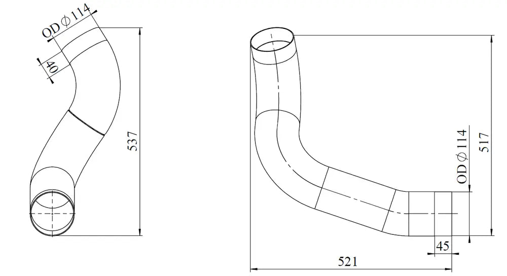 Tubo per Scania - 68506
