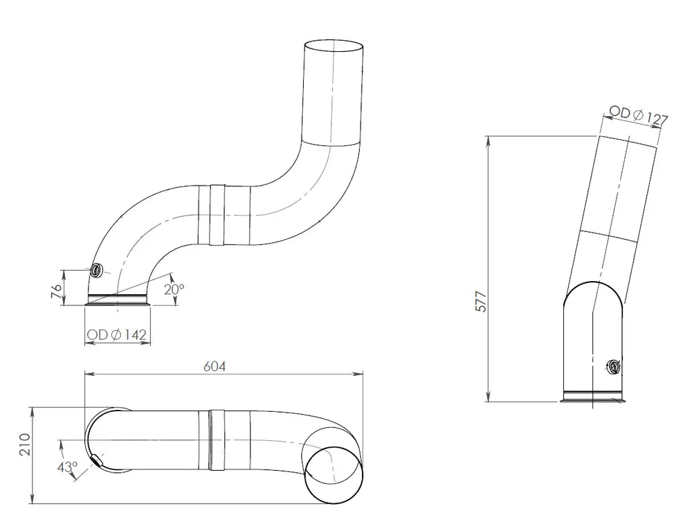 Tubo per Scania - 68518