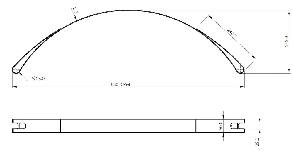 Fascia per silenziatore per Scania - 68876
