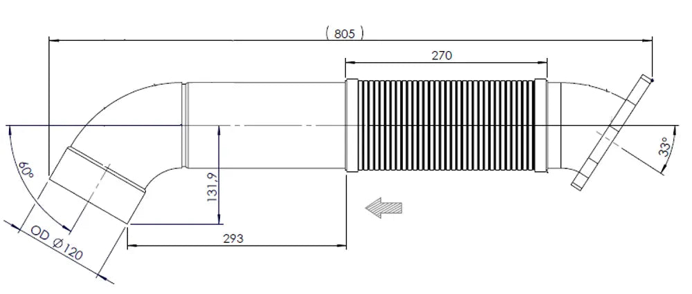 Tubo per Mercedes - 69164