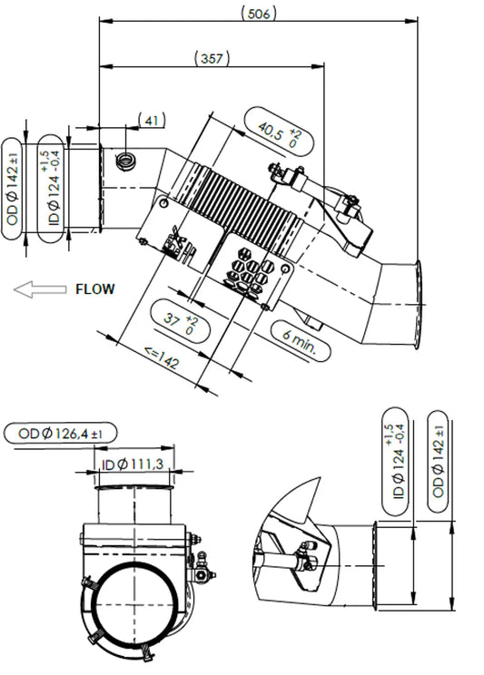 Tubo per Scania - 6LG023
