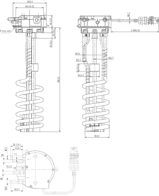 Sensore di livello AdBlue® per Scania - 6LL051
