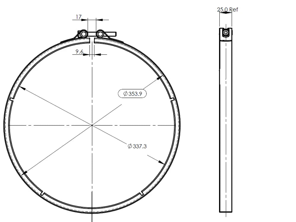 VeeFit Fascetta per Scania - 6LL005