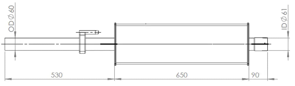 Silenziatore per Volkswagen - 74406