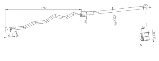 Tubo per Mercedes/Volkswagen - 74612