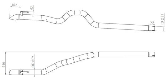 Tubo per Mercedes/Volkswagen - 74615