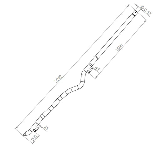 Tubo per Mercedes/Volkswagen - 74617