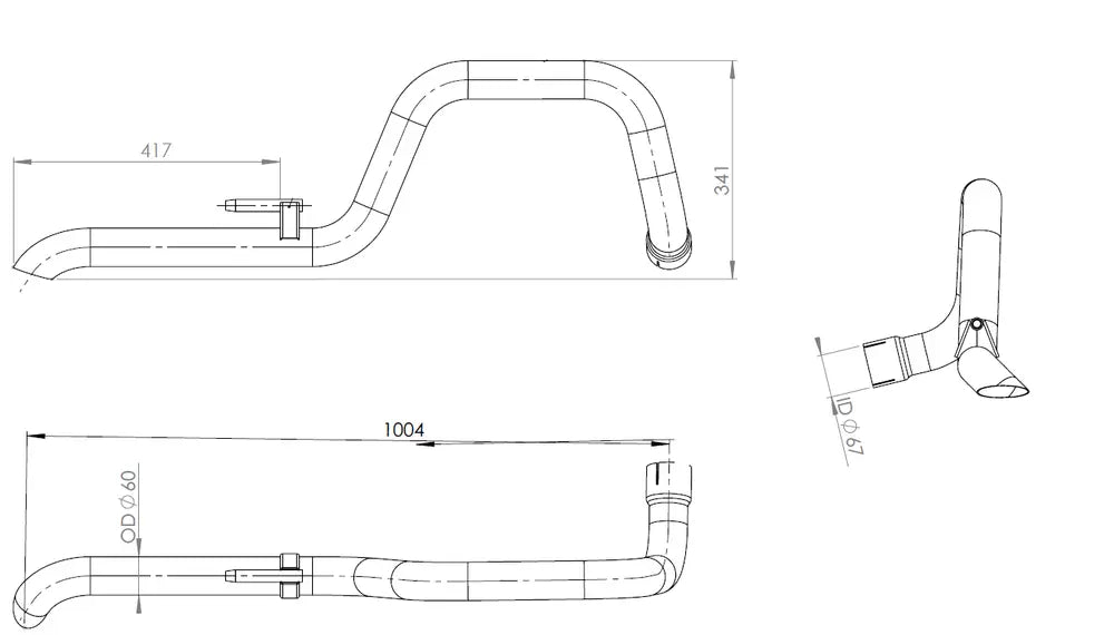 Tubo per Mercedes/Volkswagen - 74619