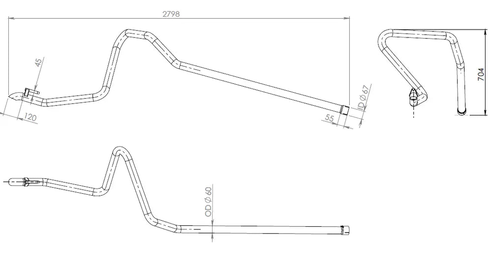 Tubo per Mercedes/Volkswagen - 74620