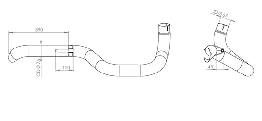 Tubo per Mercedes/Volkswagen - 74623