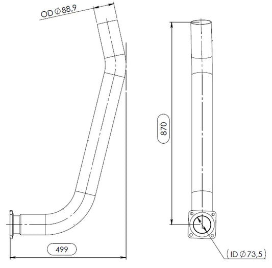Tubo per Volvo - 80189