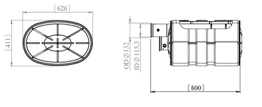Silenziatore per Volvo - 80392