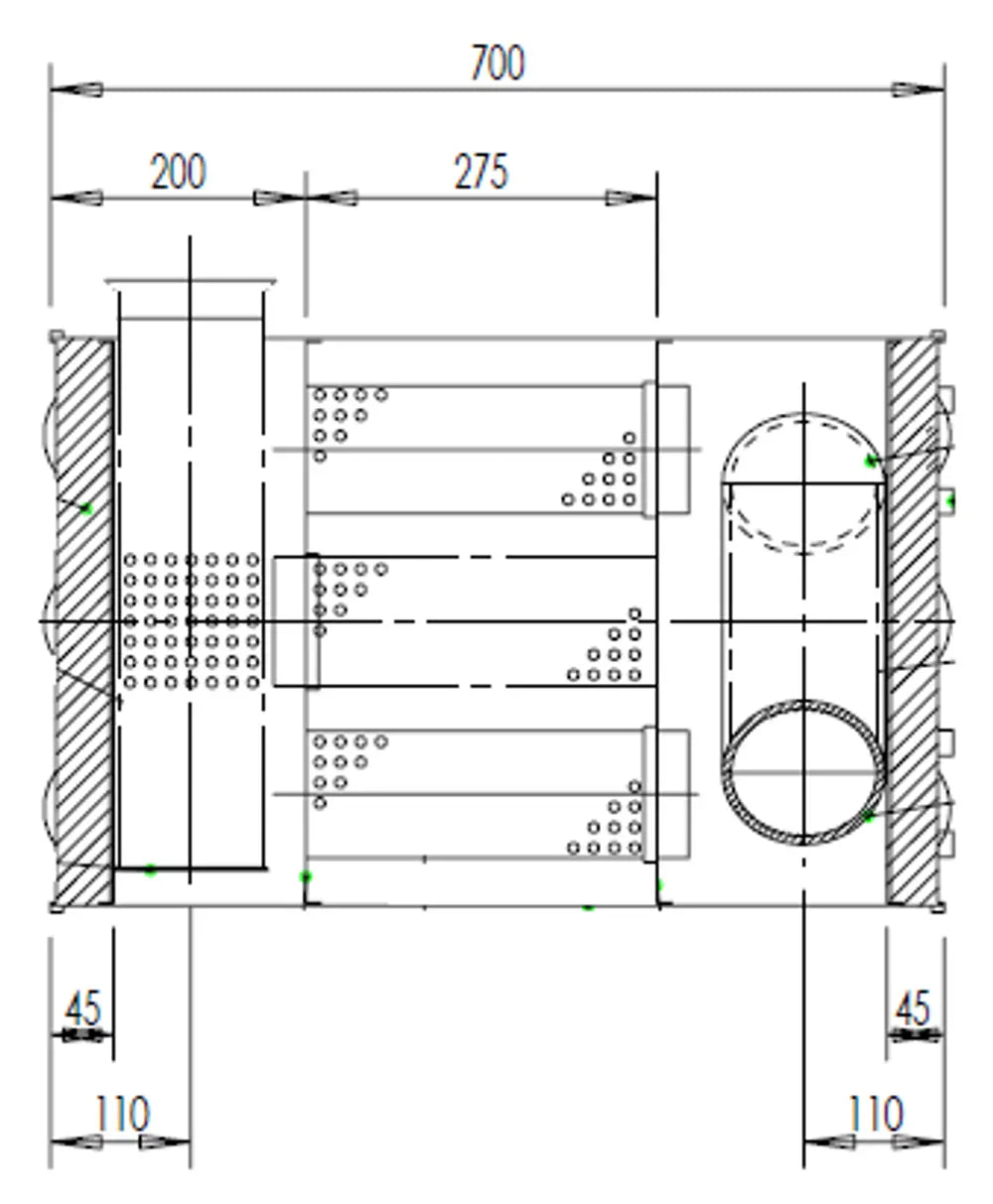Silenziatore per Volvo - 80410