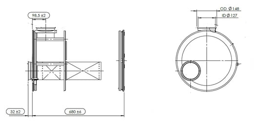 Silenziatore per Volvo, E-line - 80451