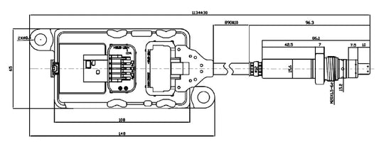 Sensore NOx per Volvo - 81031