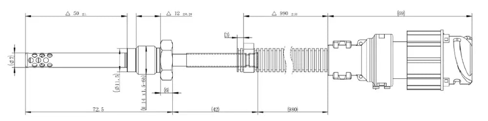 Sensore di temperatura per Renault/Volvo - 81033