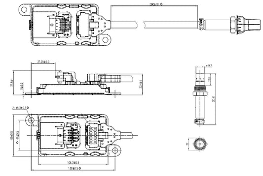 Sensore NOx per Volvo - 81035