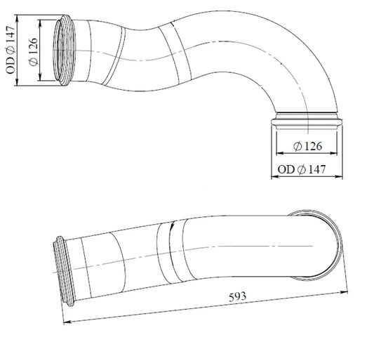 Tubo per Volvo - 81727