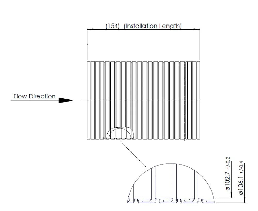 Tubo flessibile per Volvo - 82135